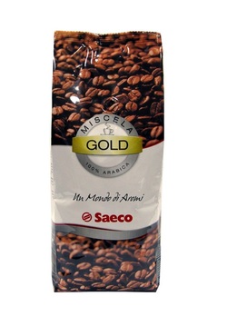Кофе в зернах Saeco Gold 0,5 кг.