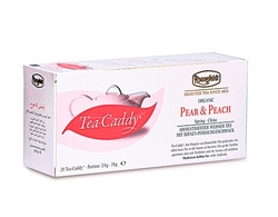Чай Ronnefeldt Tea-Caddy Pear & Peach ( Биочай: Душистый Белый / Груша и Персик )