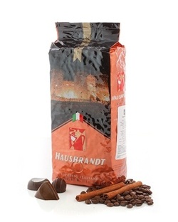 Кофе в зернах  Napoli (Неаполь) Hausbrandt 0,5 кг.