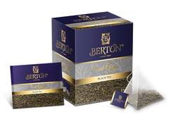 Чай листовой Berton Эрл Грей (Earl Grey) в пирамидках, для заваривания в чашке
