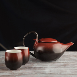 Чайный набор «Одри» (коричневый)