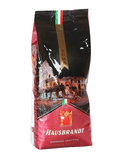 Кофе в зернах Roma (Рим) Hausbrandt 1,0 кг.