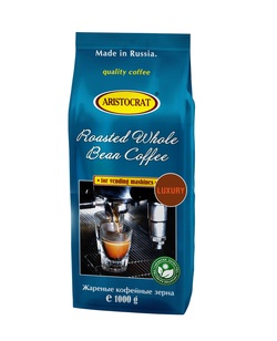 Кофе зерновой ARISTOCRAT Luxury 1,0 кг.
