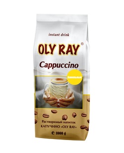 Напиток растворимый OLY RAY Капучино Ванильный 1,0 кг.