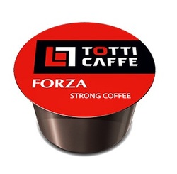 Кофе в капсулах TOTTI Caffe Forza, 8гр., для кофемашин Lavazza Blue
