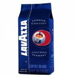 Кофе в зернах Super Gusto UTZ Lavazza 1,0 кг.