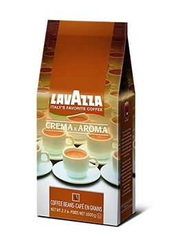 Кофе в зернах Crema e Aroma Lavazza 1,0 кг.